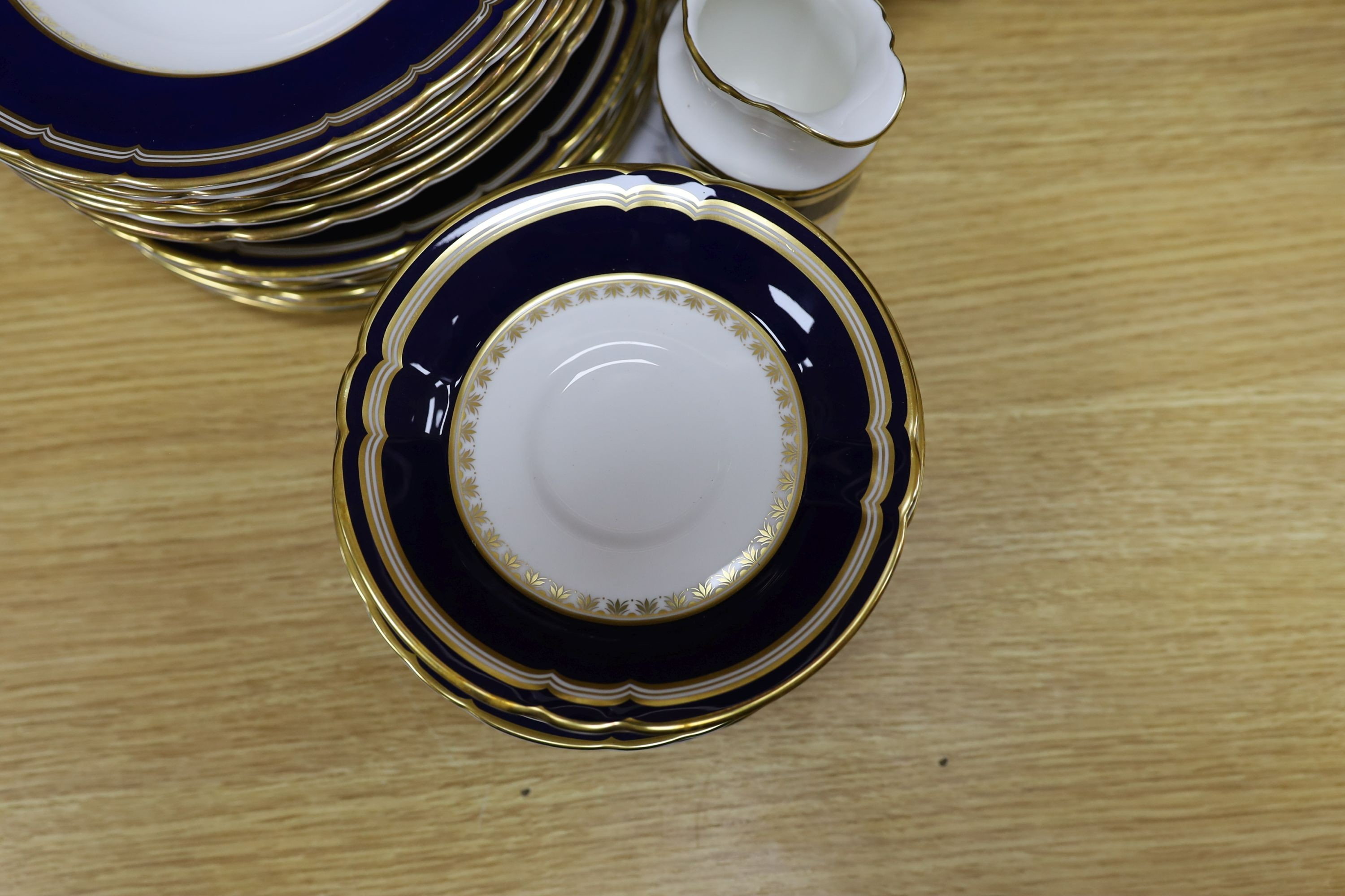 A Royal Crown Derby ‘Ashbourne’ part tea and dinner service